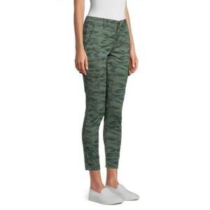 Joe's Jeans Camo Mid Rise Utility Ankle Skinny Jeans In Olive Green Size 30 $198